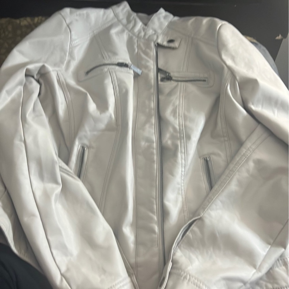 Faux Leather Jacket
